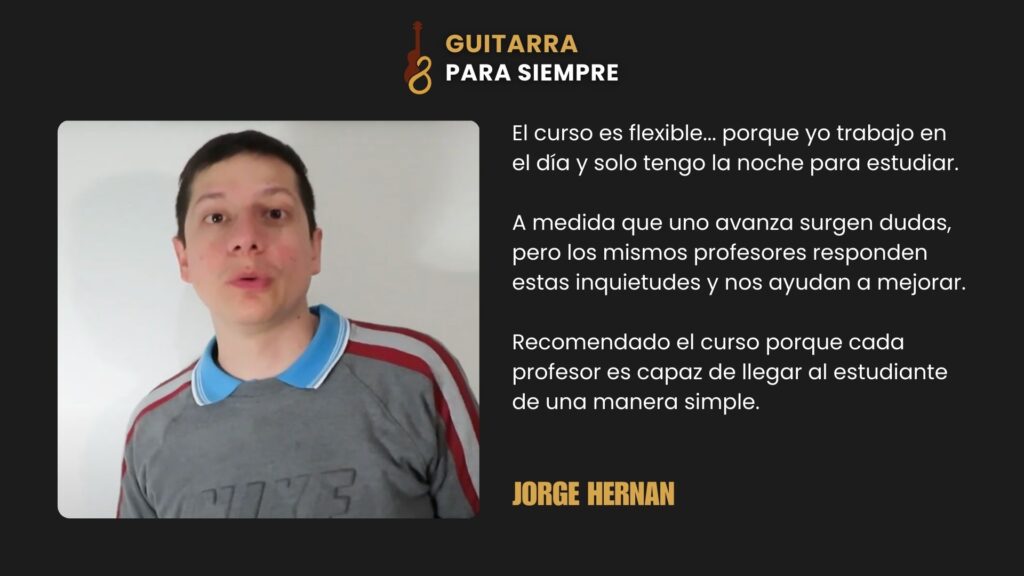 guitarra para siempre