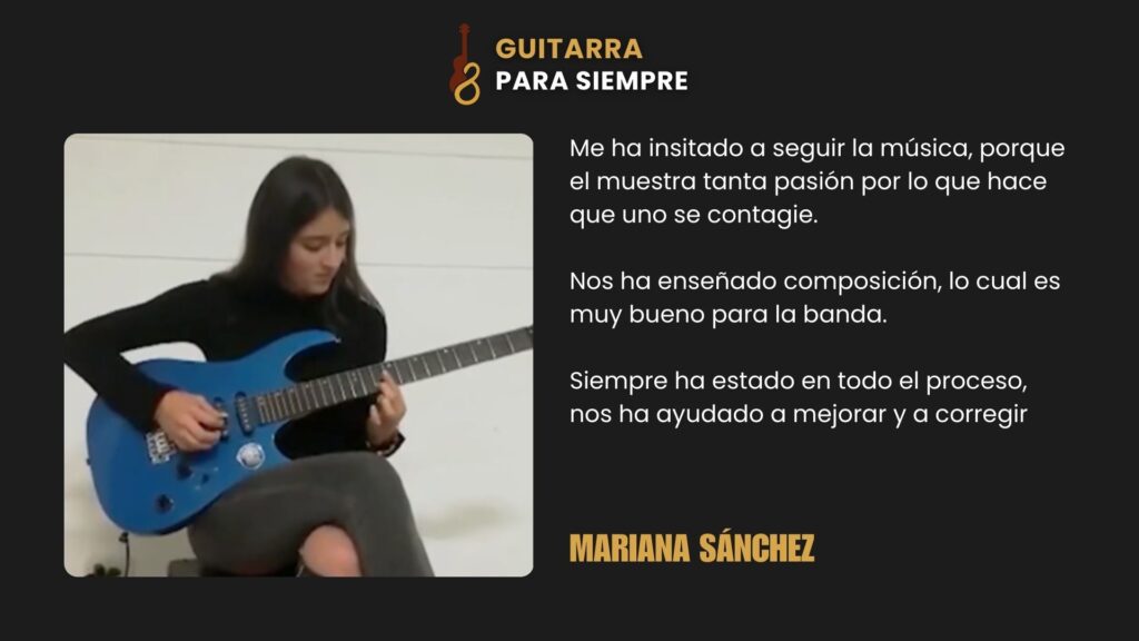 curso de guitarra testimonios